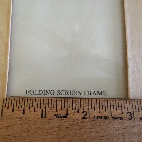 Picture Frame - Photo Screen Divider Style, Accordion, 7 photo spaces avail New - Picture 12 of 14